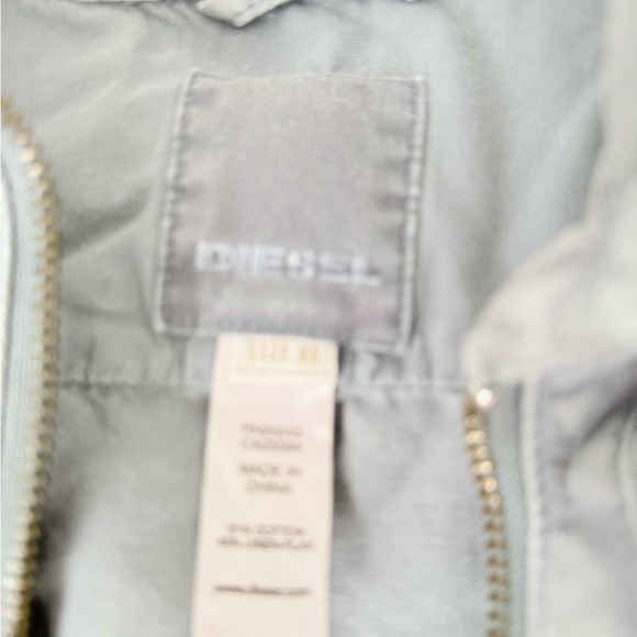 Diesel Light Gray jaket men medium - Picture 7 of 10